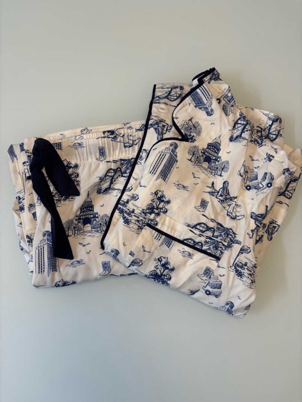 Katie Kime Pajama Set - Austin Toile